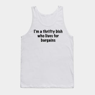 Thrifty Bish - censored! Tank Top